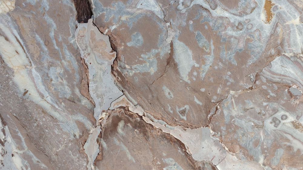 Kashmir White Granite Slab