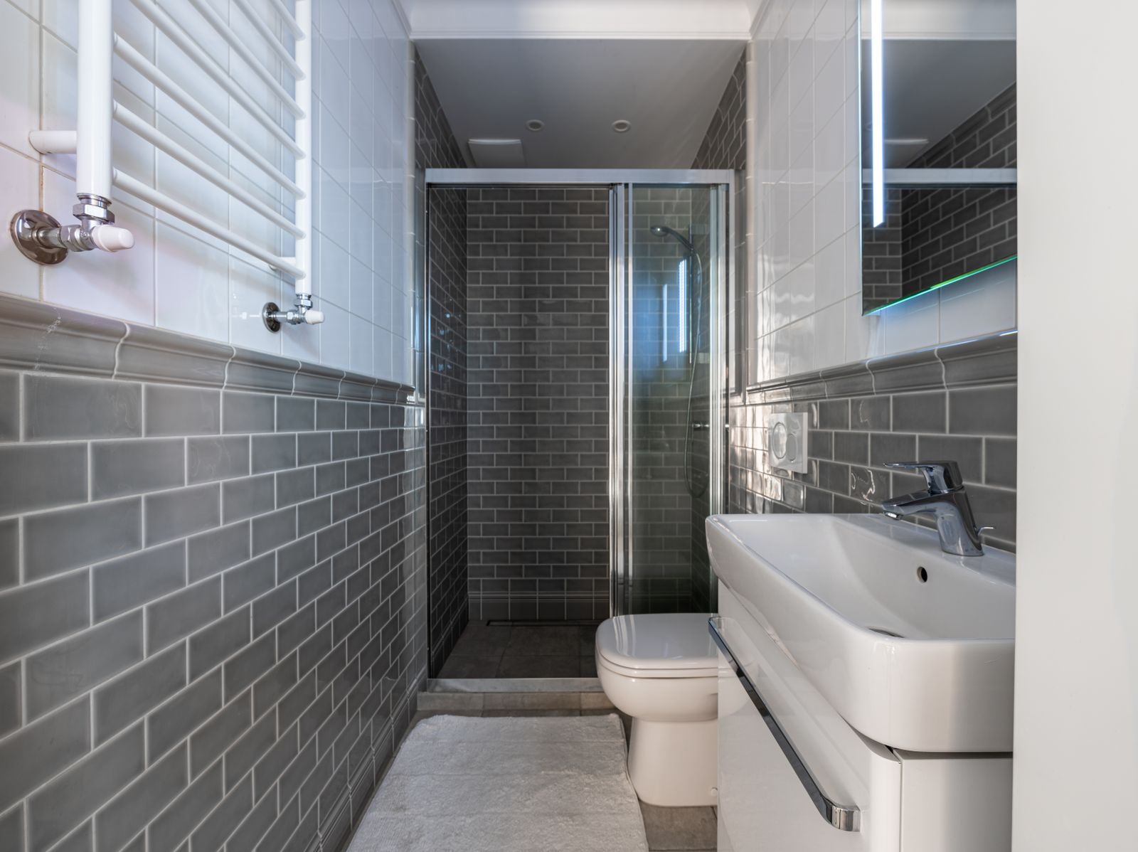 Ceramic Tile Shower