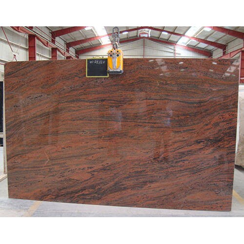 Ruby Red Granite Slab